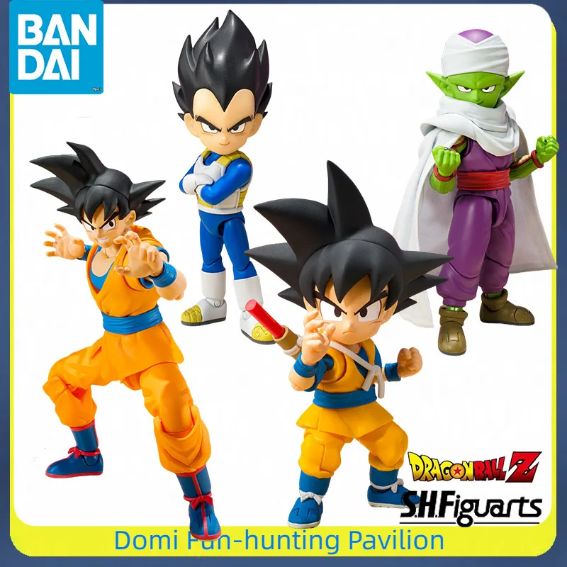 

Bandai Original SHF DRAGON BALL DAIMA Anime Figure Son Gokuu/Piccolo/Vegeta Joint Movable Model Finished Action Toy Gift for Kid