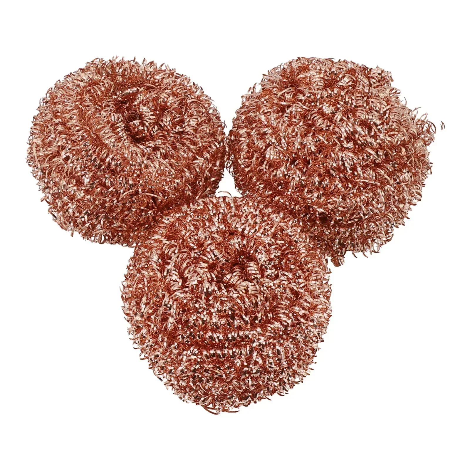 Heavy Duty Nozzle Cleaner, 3x Copper Metal Wire Sponge Ball, Removes Slag, Perfect For Tough Cleaning Jobs, Easy Rinse & Drain