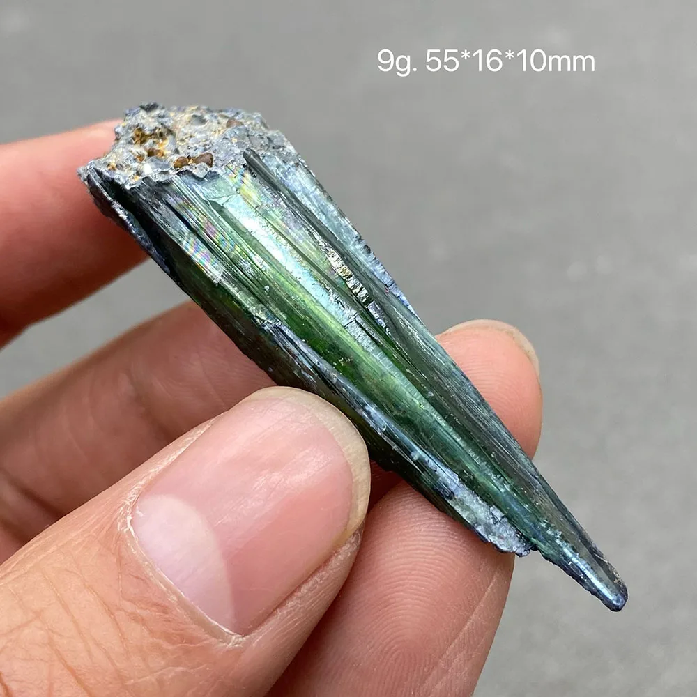 100% natural rare Brazil Vivianite （Blue ironearth） mineral specimen stones and crystals healing crystals quartz
