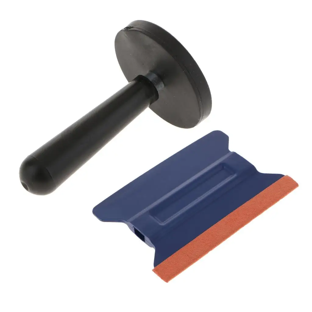 3 Inch Felt Edge Squeegee & Gripper s Holder Decal, Tool for Starter Film Installation