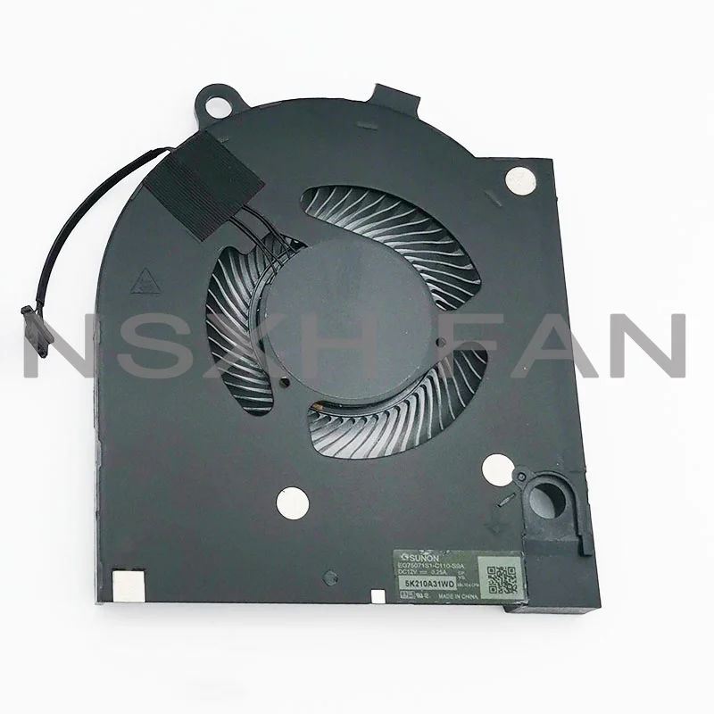 Ventilador CPU GPU, G15, 5510, G15, 5511, G15, 5515, DC12V, 1A, RTX3050, RTX3060, Edição 2021