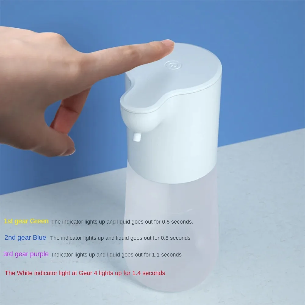 موزع صابون أوتوماتيكي قابل للتعديل ، موزع صابون سائل ، مضخة بمستشعر كهربائي للمكتب والفندق والمنزل ، 22 أونصة