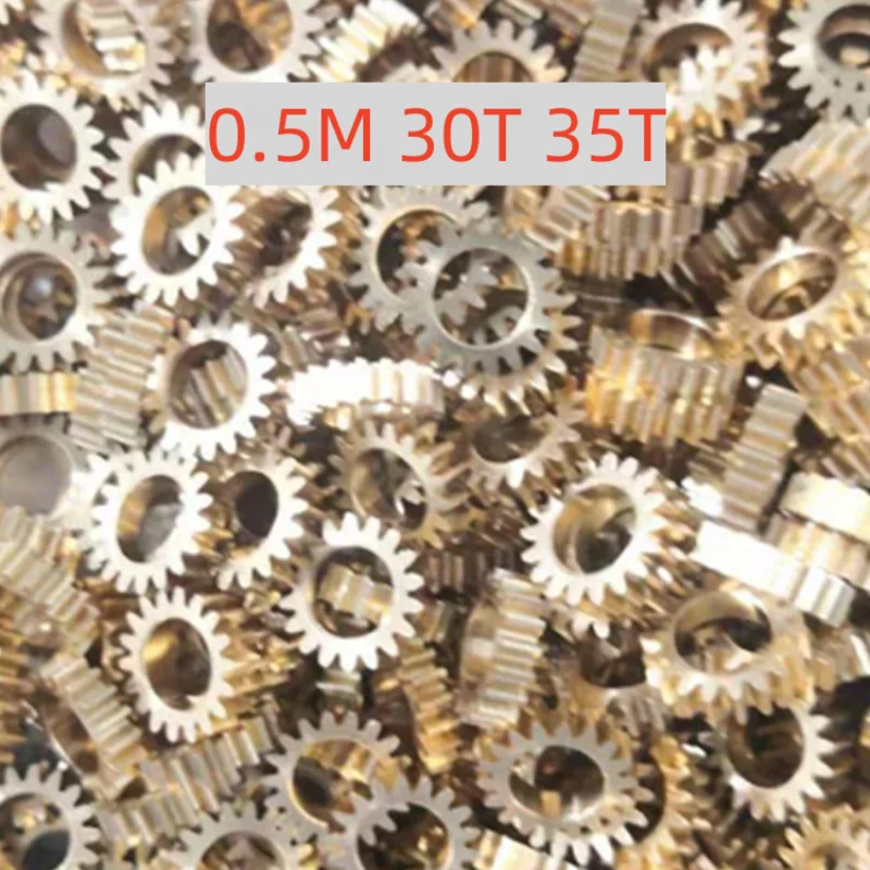 

0.5M 30T 35T Copper Gear Small Module Gear Spur Gear