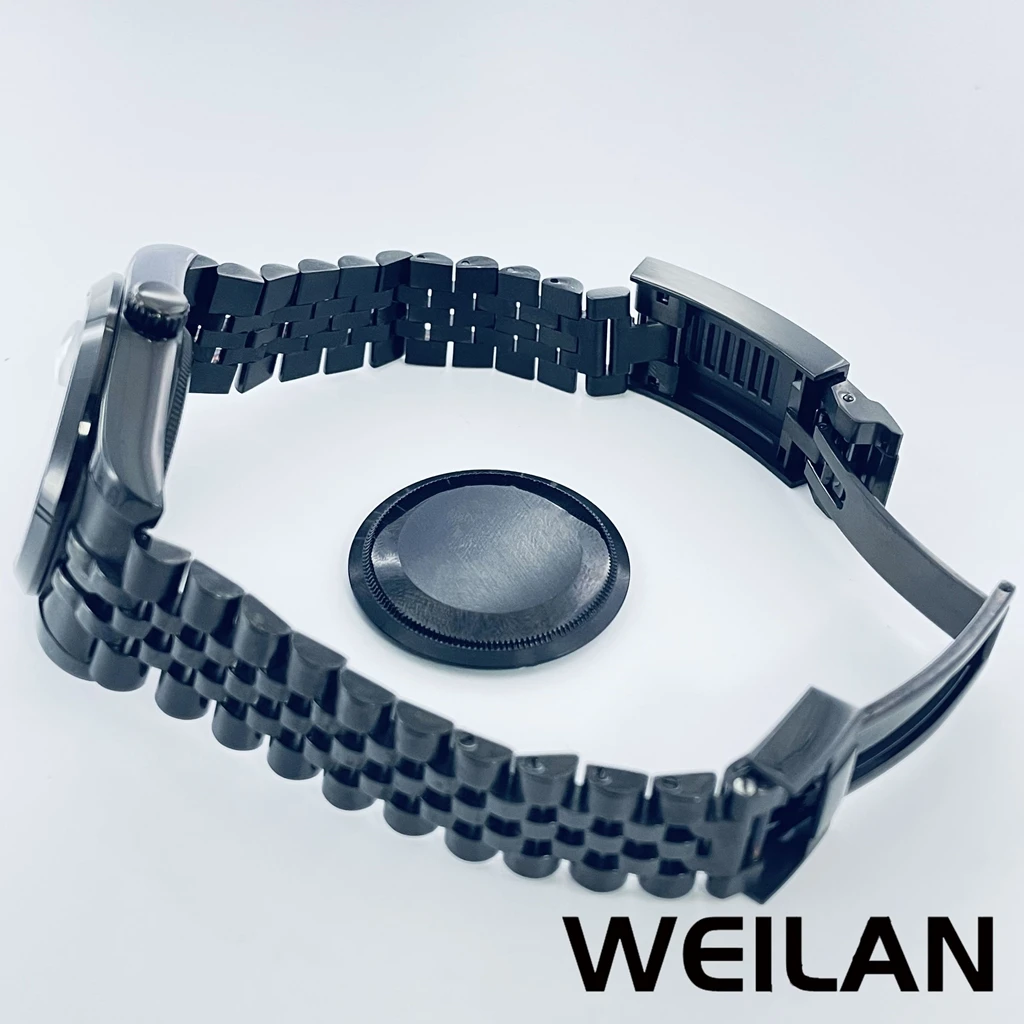 36mm 40mm Black NH34 NH35 NH36 NH38 NH39 NH70 NH72 ETA2824 PT5000 Watch Case Top Waterproof Sapphire Crysta