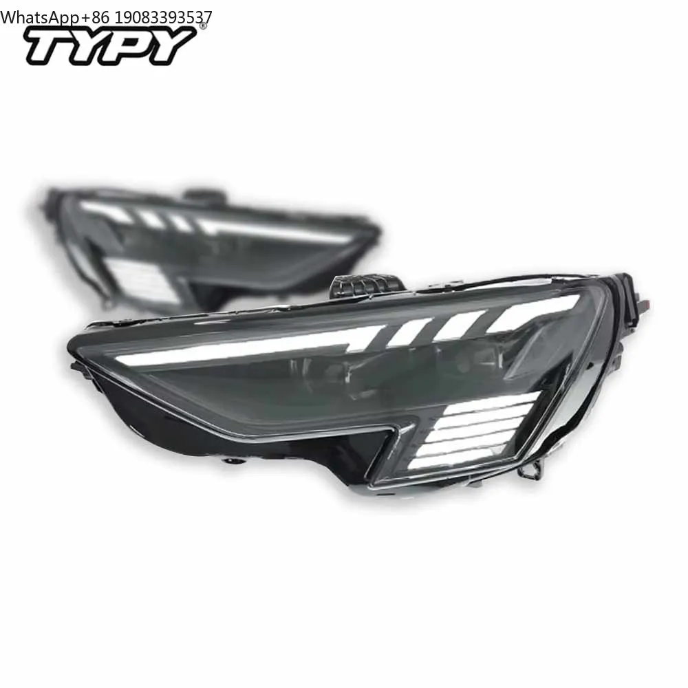 

Фары TYPY для Audi A3 RS 2021-2024: Светодиодные проекционные фары, дневные ходовые огни, автомобильные аксессуары