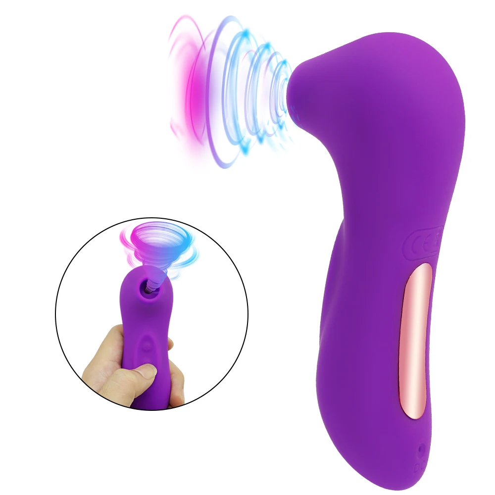 Powerful Suction Cup Clitoral Sucking Vibrator for Women Female Clitoral Nipple Oral Vacuum Stimulator Massager Adult Products