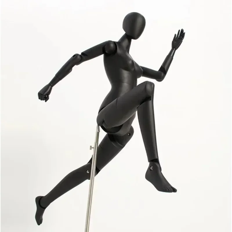 High quality full body mannequin wooden joint model articulated virtual mannequin