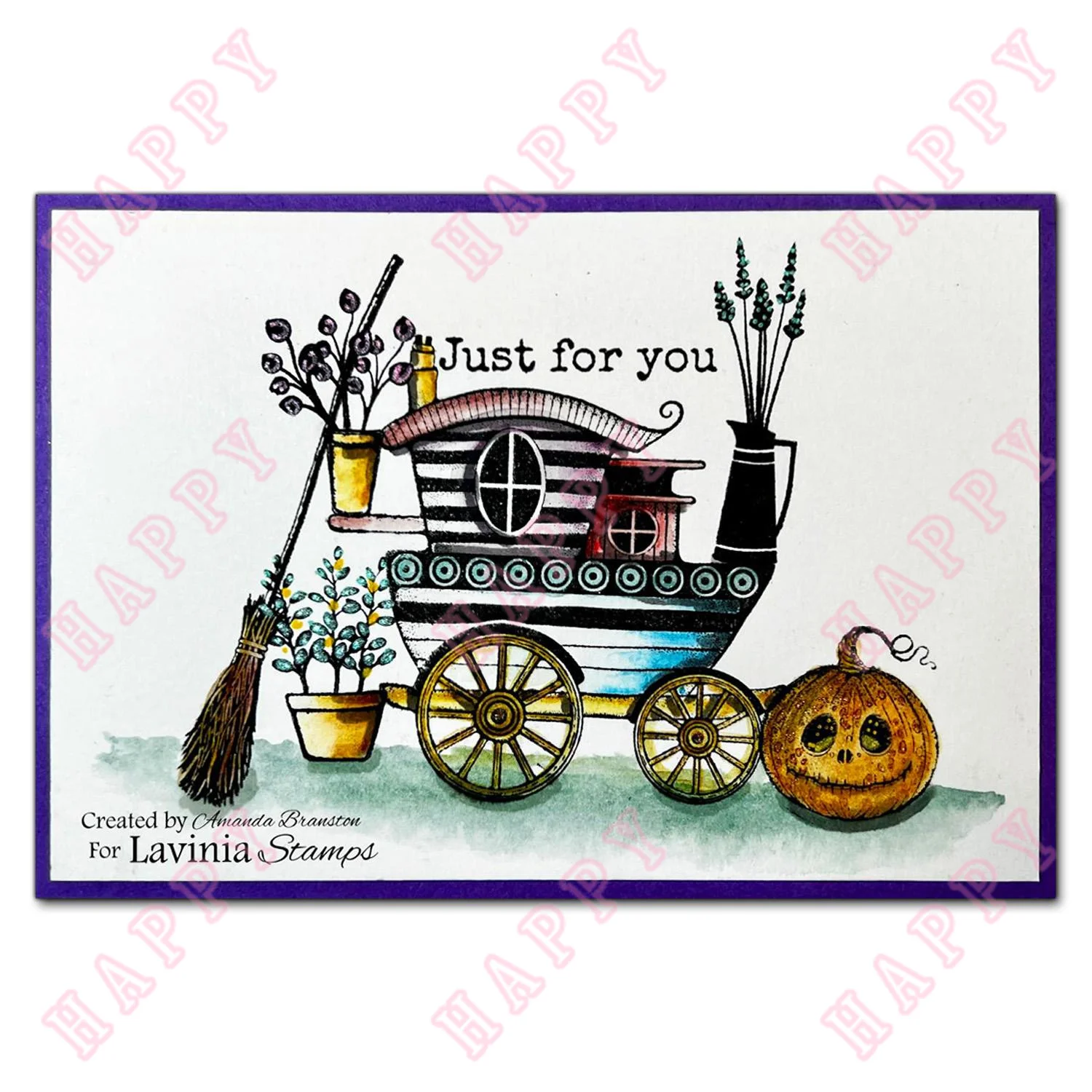 Wizardry e Pumpkin Lodge Stamp segni psichici timbro Scrapbooking decorazione fai da te artigianato goffratura carta che fa timbri 2024