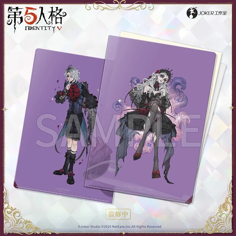 Original Identity V Figure Emma Woods Cheerleader Naib Subedar Bloody Queen fool gold Folder Official Genuine Cosplay Anime Gift