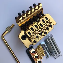 IBZ Tremolo System Bridge Guitar Fixed Double Shake Electric Guitar Gold