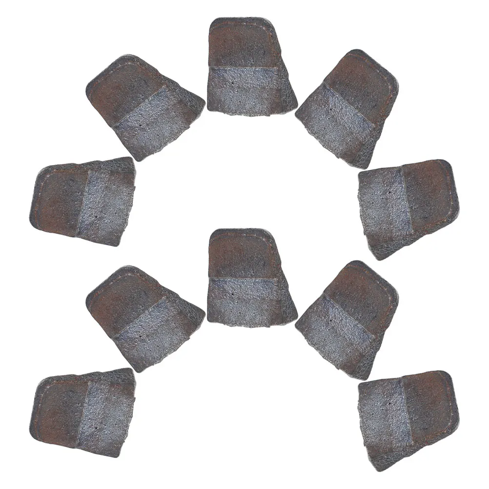 

10pcs Fixed Wedge Set Sturdy Metal Handle Splitting Agricultural Tool Gap Repair Durable Iron Wedge Blacksmith
