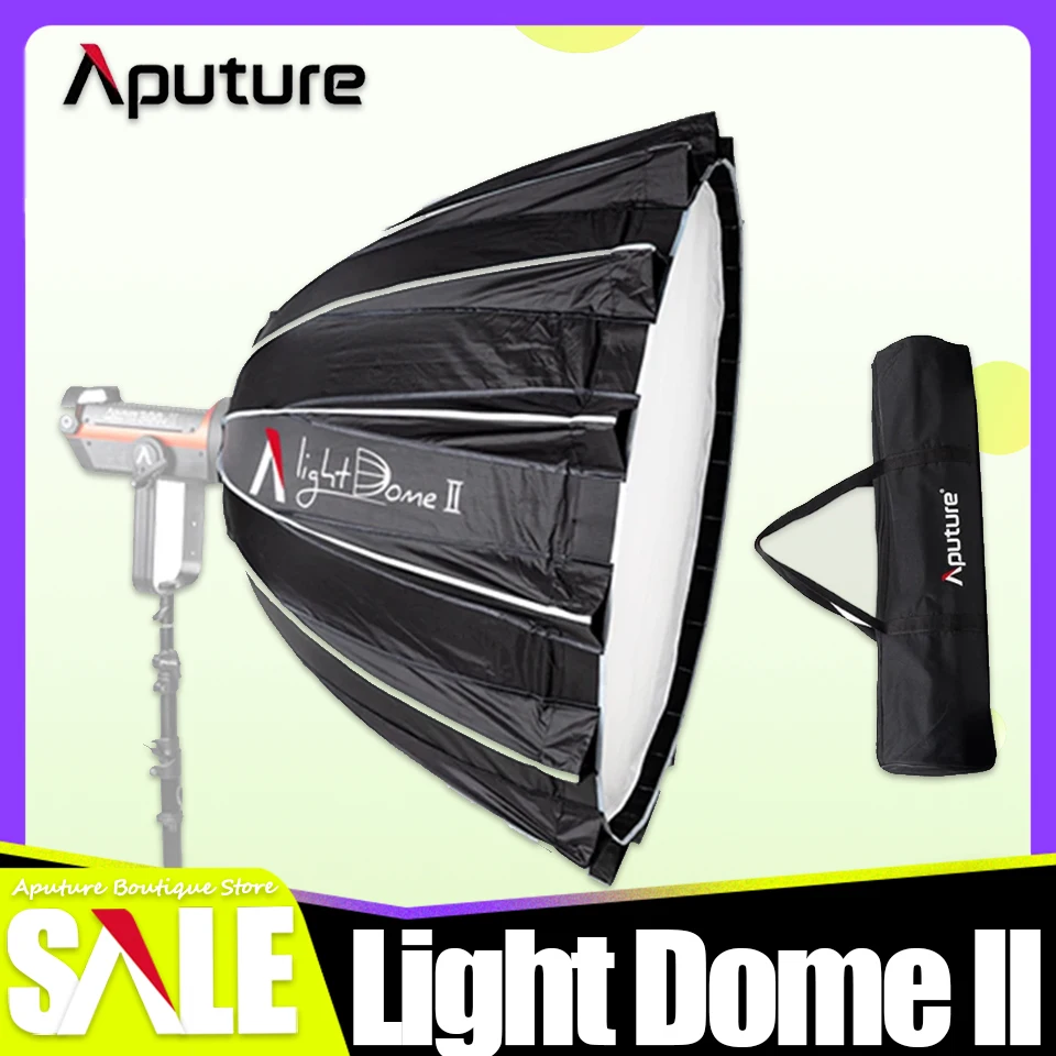 

Aputure Light Dome II Quick Release 36" Softbox for LS 120 LS 300 Series Video Light Modifiers Photography Studio Accessories