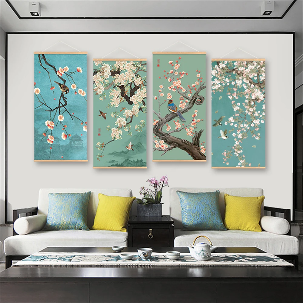 Chinese Ink Landscape Canvas 1