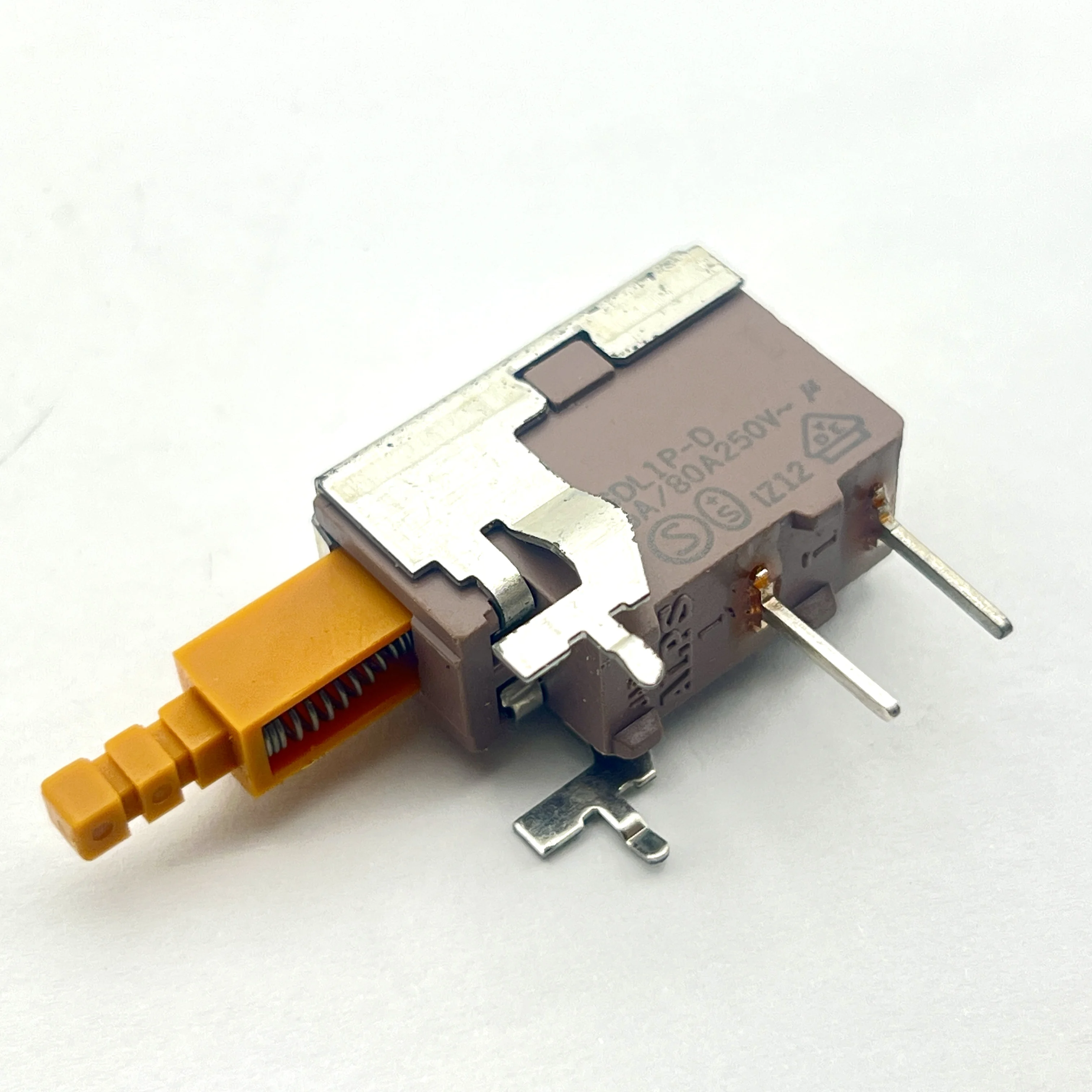 1pcs Original Japanese ALPS Power Switch SDL1P-B TV5 Latching Switch 2-pin Solder Lug