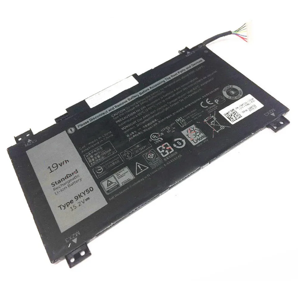 Brand New Original 9KY50 15.2V 19Wh Laptop Battery for Dell Latitude 10 STE2 10-ST2E 4ICP3/40/72 Series