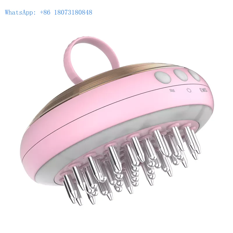 

Smart Hair Care EMS Massage Comb Hair Loss Treatment Machine for Anti-hair Loss Scalp Massager