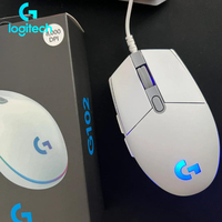 Logitech G203&G102 Original Lightsync RGB Gaming Mouse - High Precision Tracking, 6 Customizable Buttons, 85g Ultra - Light