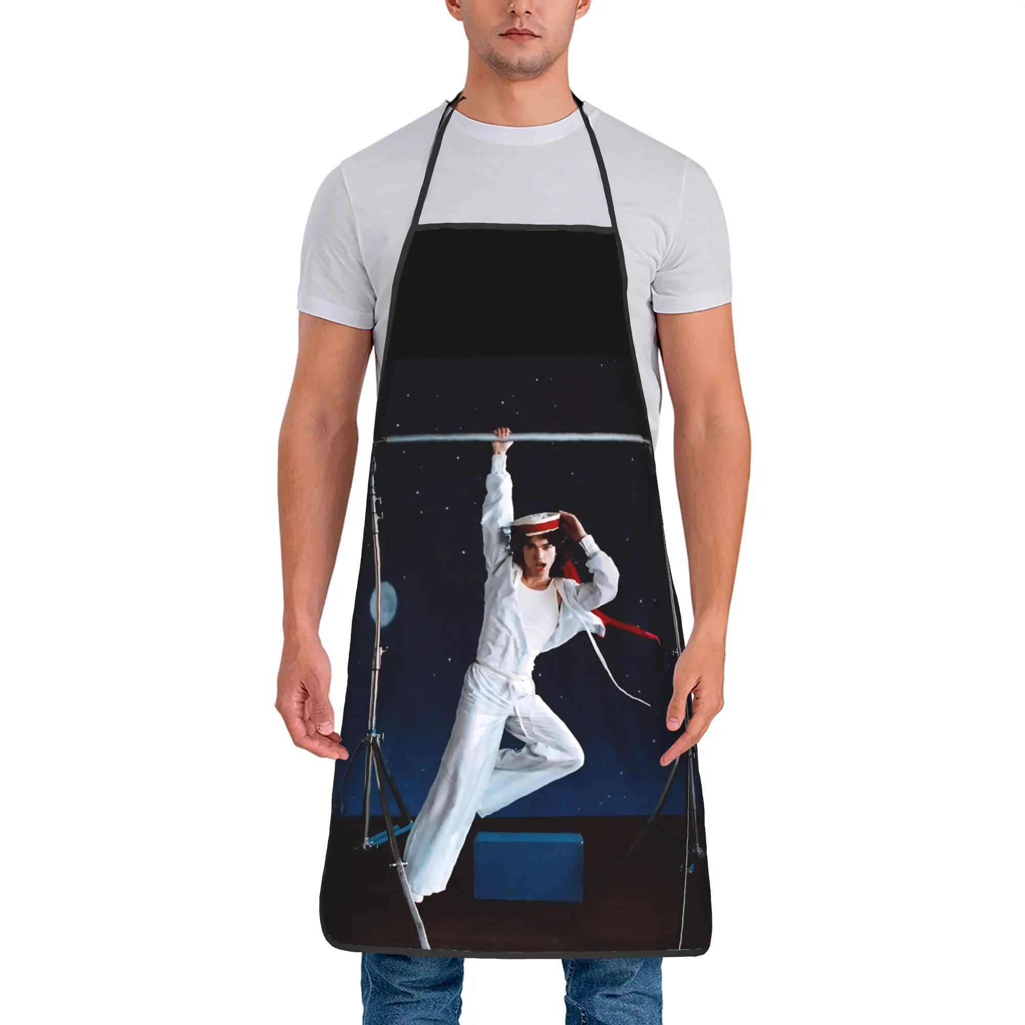 

Модный фартук Conan Gray American Songwriter без карманов для уборки, парикмахерских, кухонных работ и барбекю