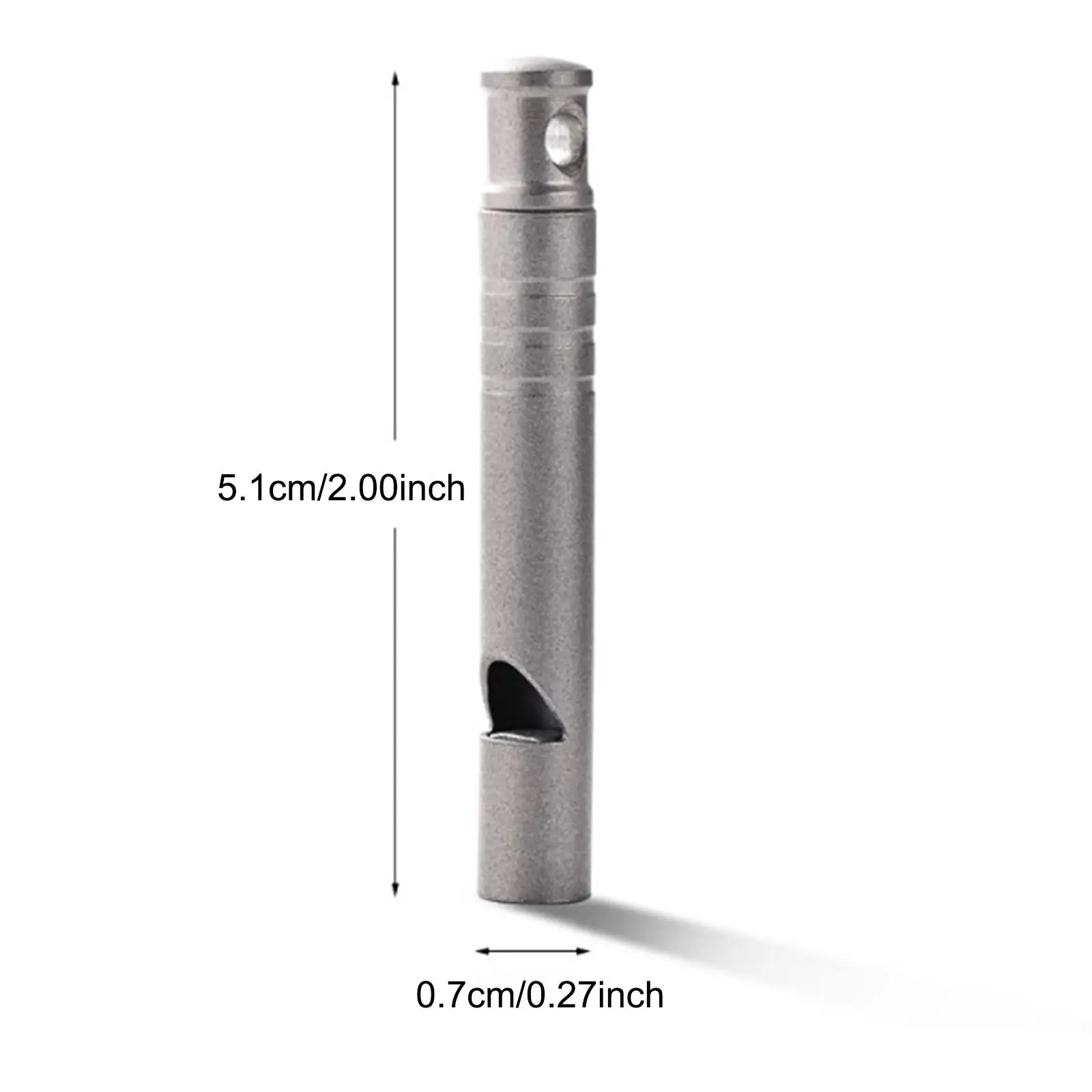 Titan-Notfallpfeife für Rucksackreisen, Bootfahren, Notfälle