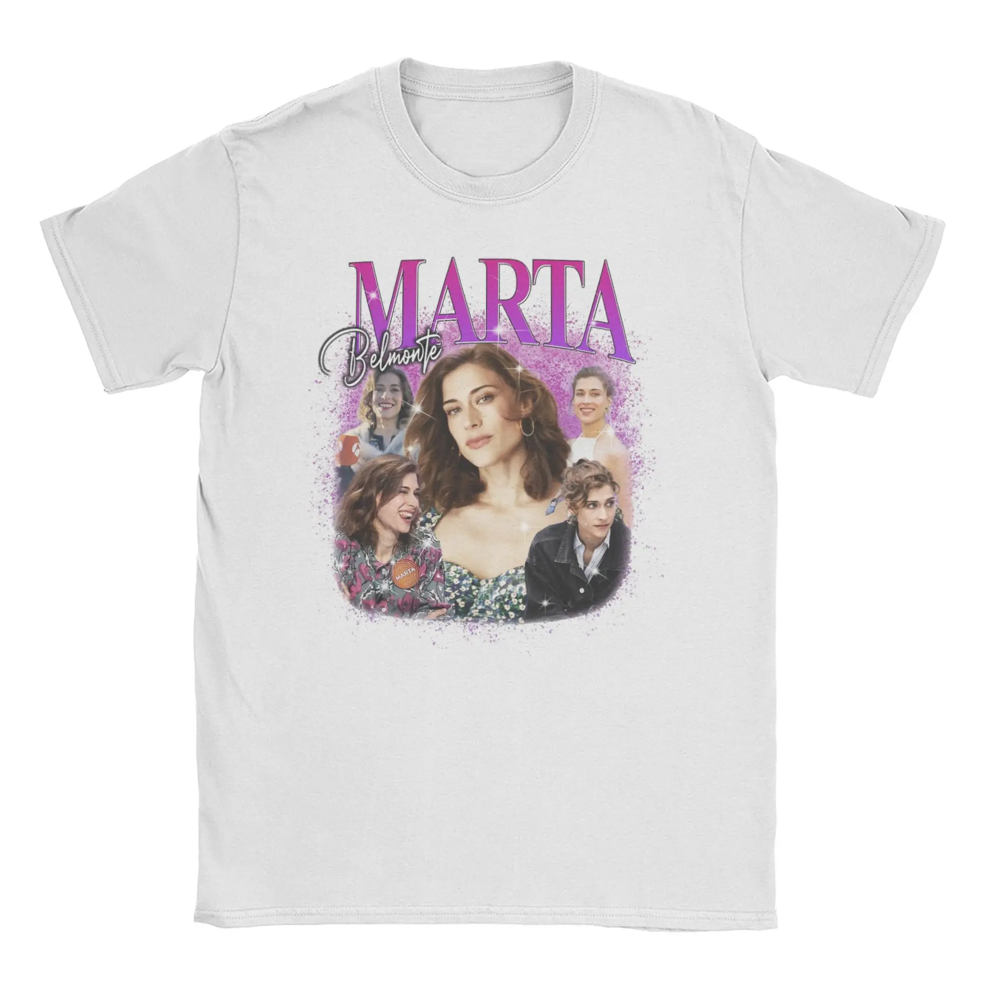 Men Women Marta Belmonte  T Shirt 100% Cotton Fashion Tee Shirts  Clothing Outfits