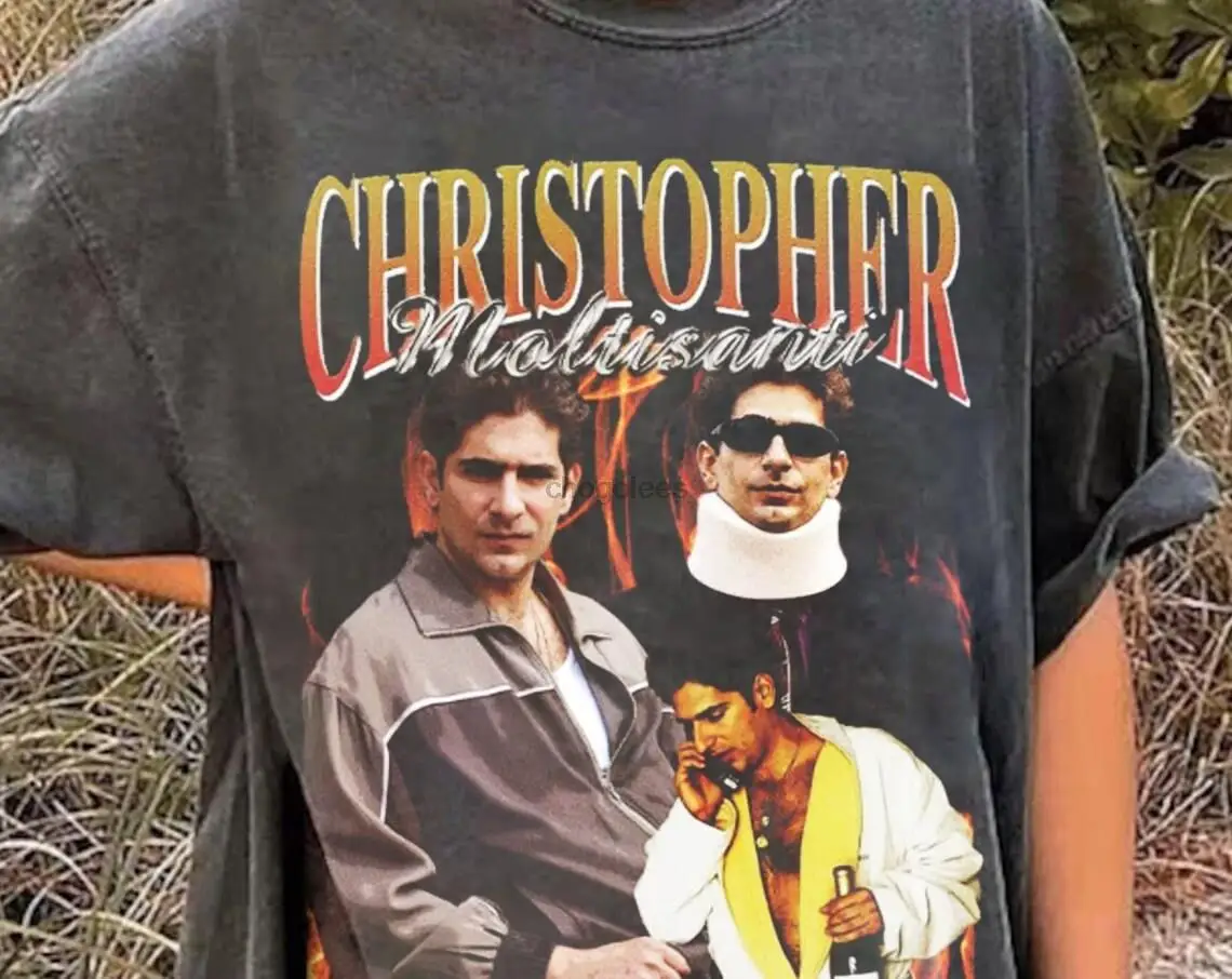 Christopher Moltisanti Vintage T-Shirt Chris Moltisanti Bootleg 90s Shirt Sopranos Shirt