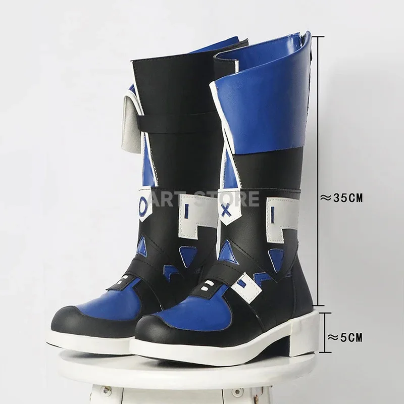 게임 혼카이 스타 레일 실버 울프 코스프레 코믹콘 할로윈 의상 여성용 신발 yi;4