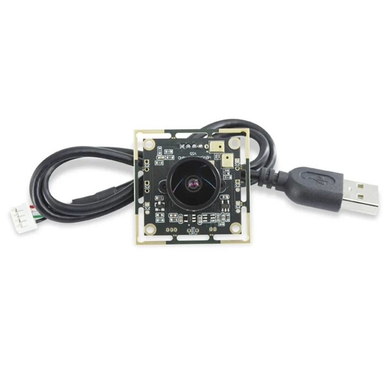 

USB 1080P OV2710 Video Camera Module 2MP 130 Degree Wide-Angle Lens Manual Focus Built-In Microphone MJPEG / YUY2 Webcam