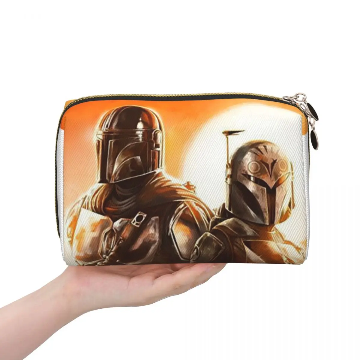 

Mandalorianes женская косметичка дорожный органайзер для макияжа сумка для хранения туалетных принадлежностей Dopp Kit Case