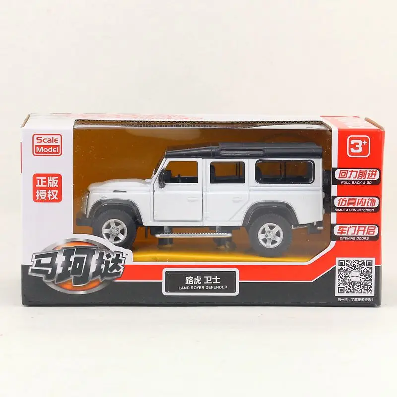 1:36 Land Rover Defender Alloy Car Model Diecasts & Toy Metal Off-road Vehicles Range Rover Toy Car Model Simulation Gifts