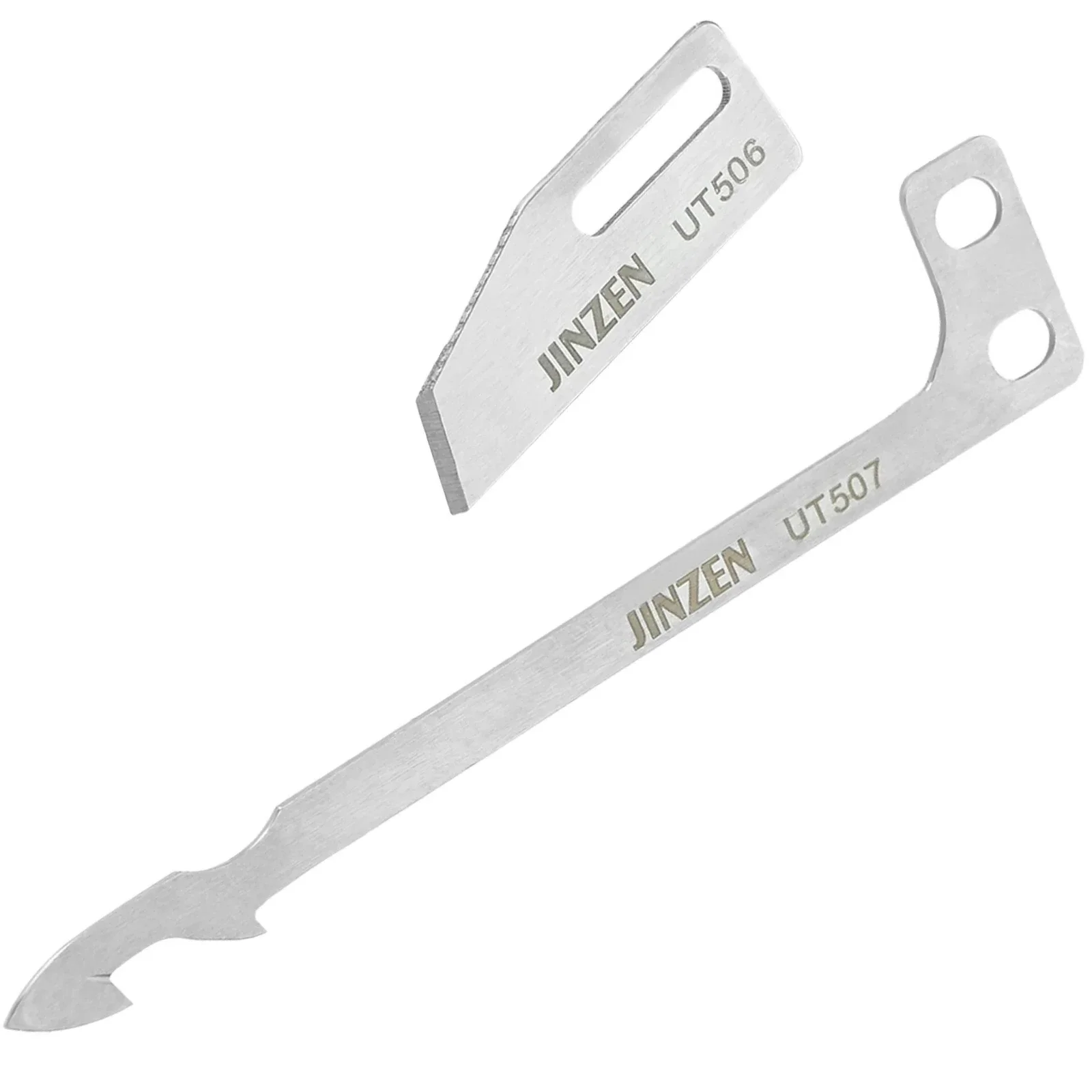 UT506 UT507 Thread Trimming Movable Fixed Knife Blade for Siruba C007E C007J Coverstitch Sewing Machine Embroidery Tailors Tool