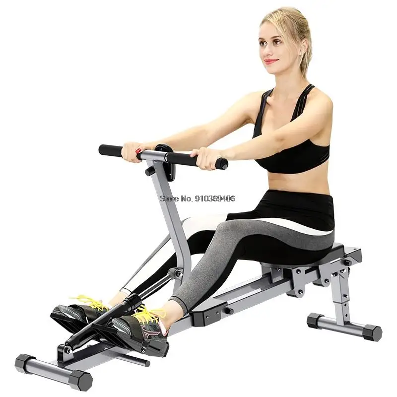 Hydraulic Resistance Rowing Machine Hydraulic Indoor Home Fitness Equipment High-end Rowing Machine Dedicated for Weight Loss