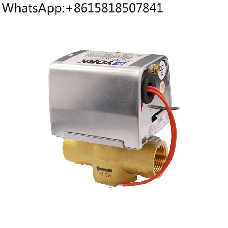 

Water air conditioner electric two-way valve DN20 fan coil solenoid valve electric valve 6 points DN25