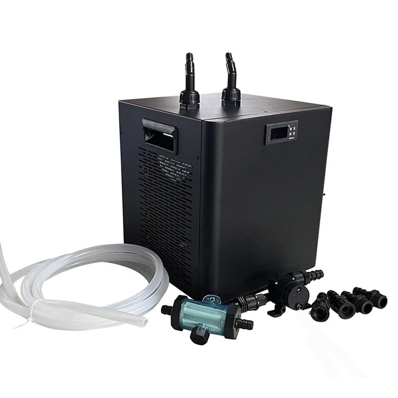 

Water chiller 1/3hp water cooling system cool down to 38F 110v/60hz or 220v/50hz full set up