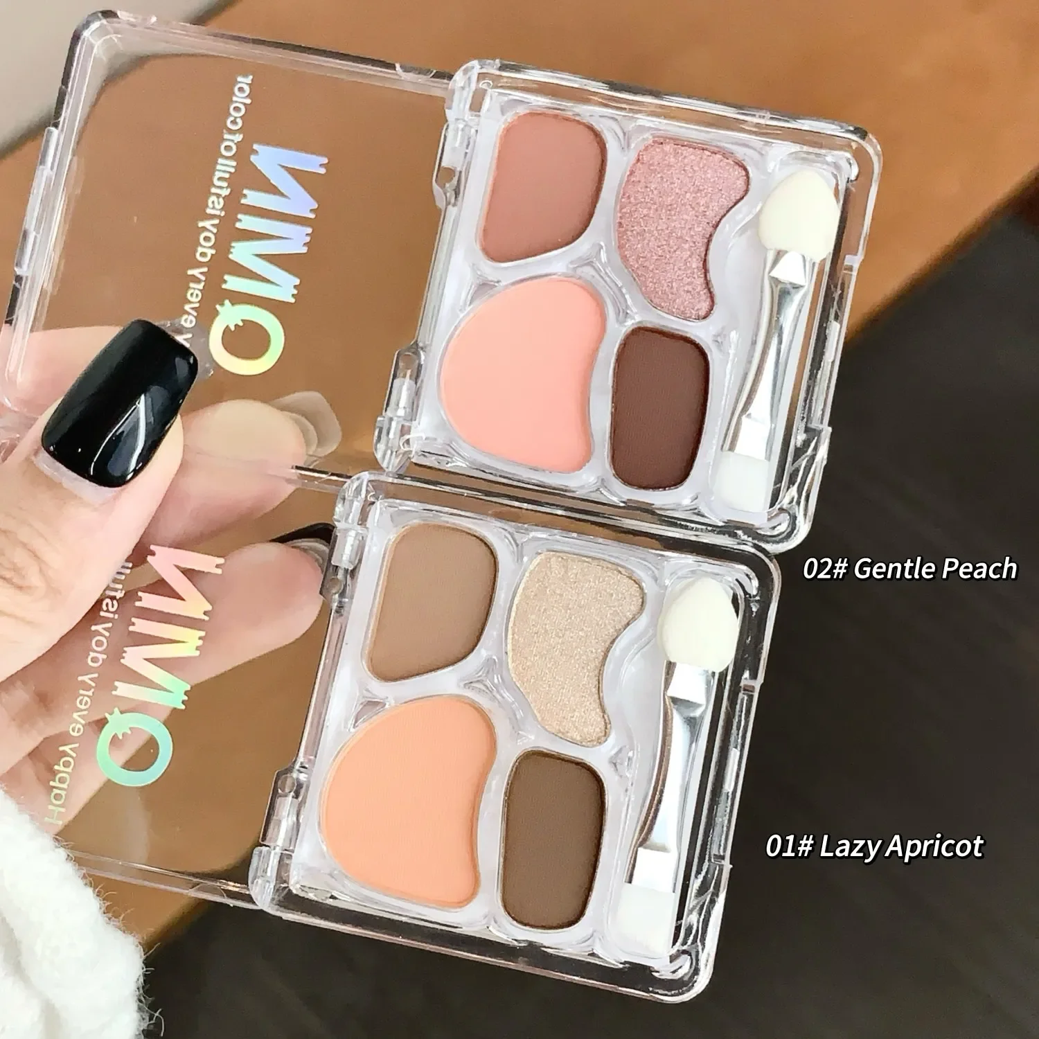 Mini Eyeshadow Palette Long-Lasting Fine Texture, Easy To Smudge, A Variety Of Shades, Suitable For All Occasions
