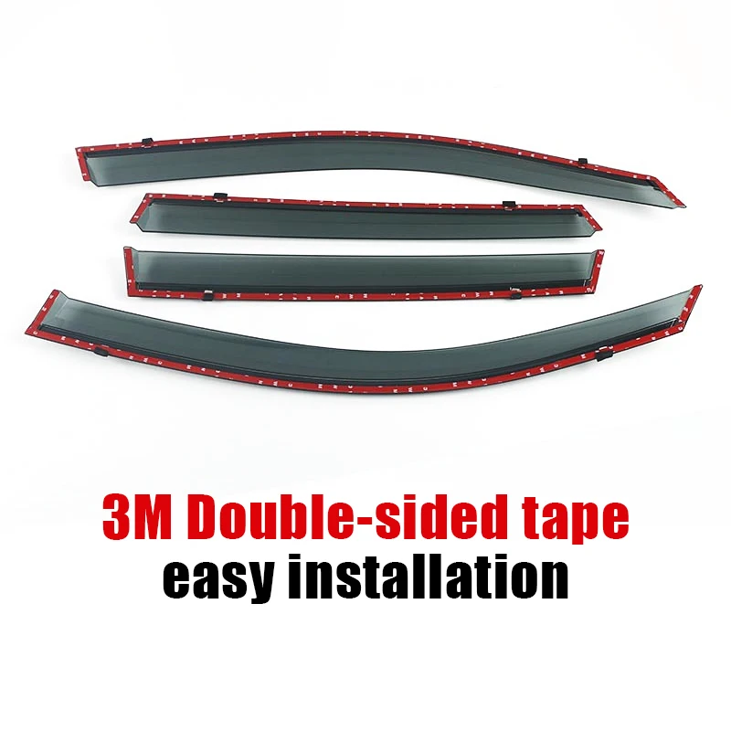 لتويوتا كورولا كروس XG10 2021 2022 2023 2024 2025 الجانب نافذة منحرف Weathershield قناع الرياح المطر الحرس اكسسوارات السيارات