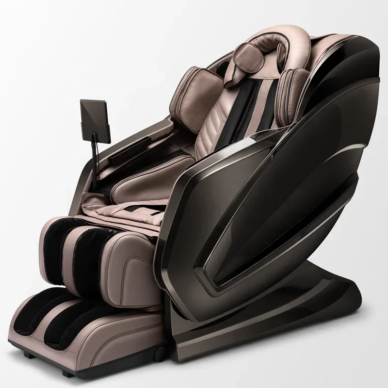 Full Body Sofa Electric Zero Gravity Stretching Touch Screen Massage Chair with Musical Function and Heart Rate Detection