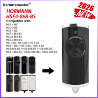 868MHz For HORMANN BS Bisecur Remote Control Compatible with HSE1 HSE2 HSE4 HSE5-868-BS HS5-868-BS Garage Door Opener Transmitte