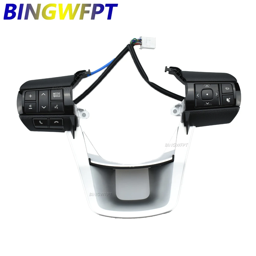 Multifunctional Steering Wheel Audio Mode Control Switch 84250-0K320 For Toyota Hilux Revo Rocco Fortuner 2015-2021