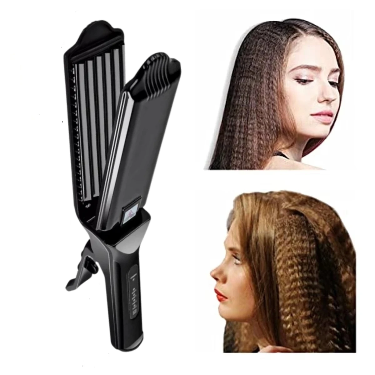 Hair Crimper Iron F…