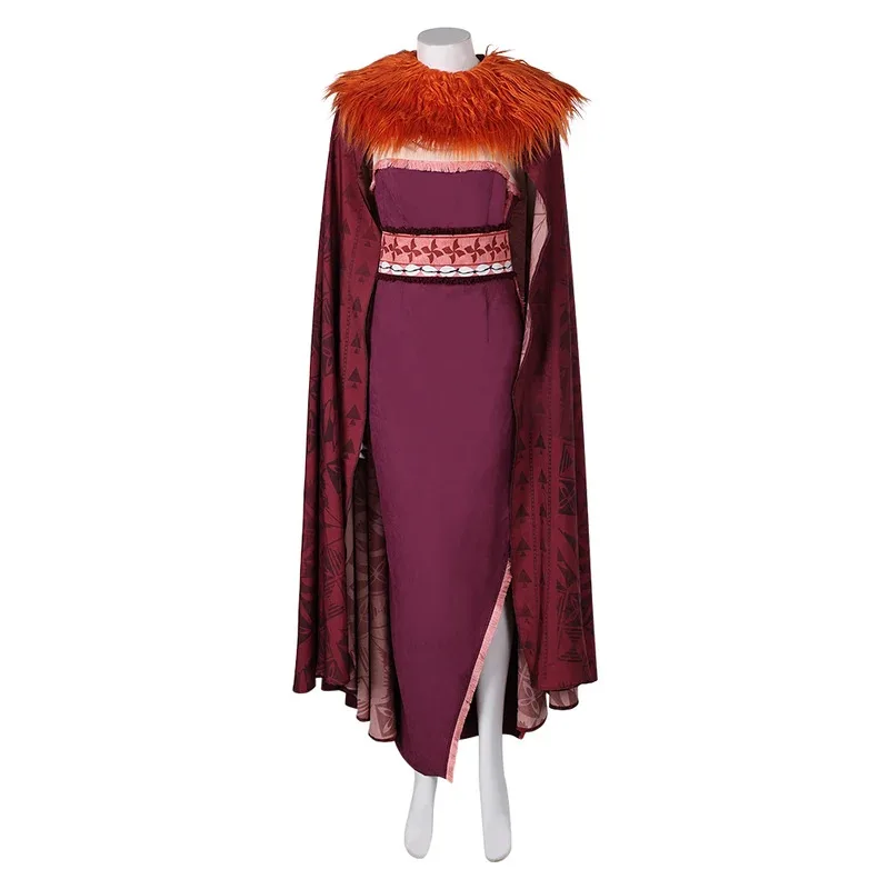 Villain Matangi Cosplay Costume Movie Roleplay Cloak Dress Belt Adult Clothing Outfit Halloween Carnival Party Women Female Suit