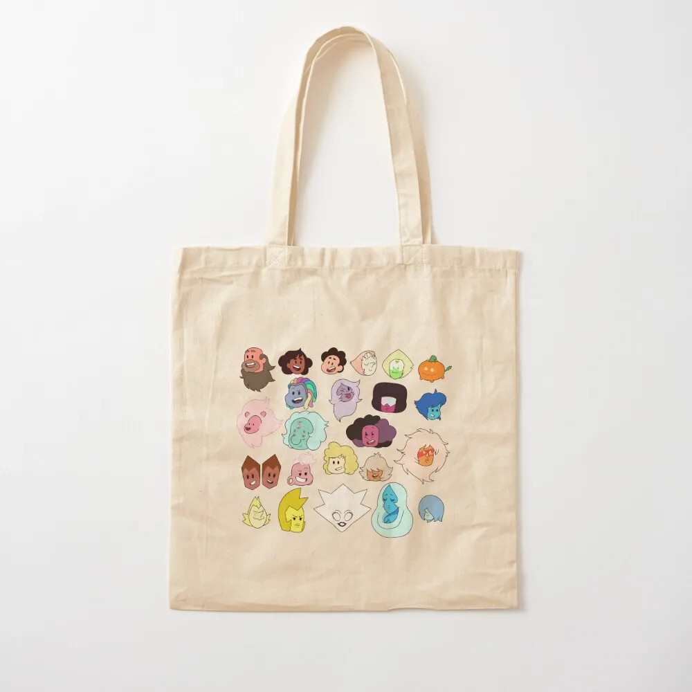 Steven Universe: Heads Tote Bag shoping bag reusable grocery bags Gift bags Big bag women