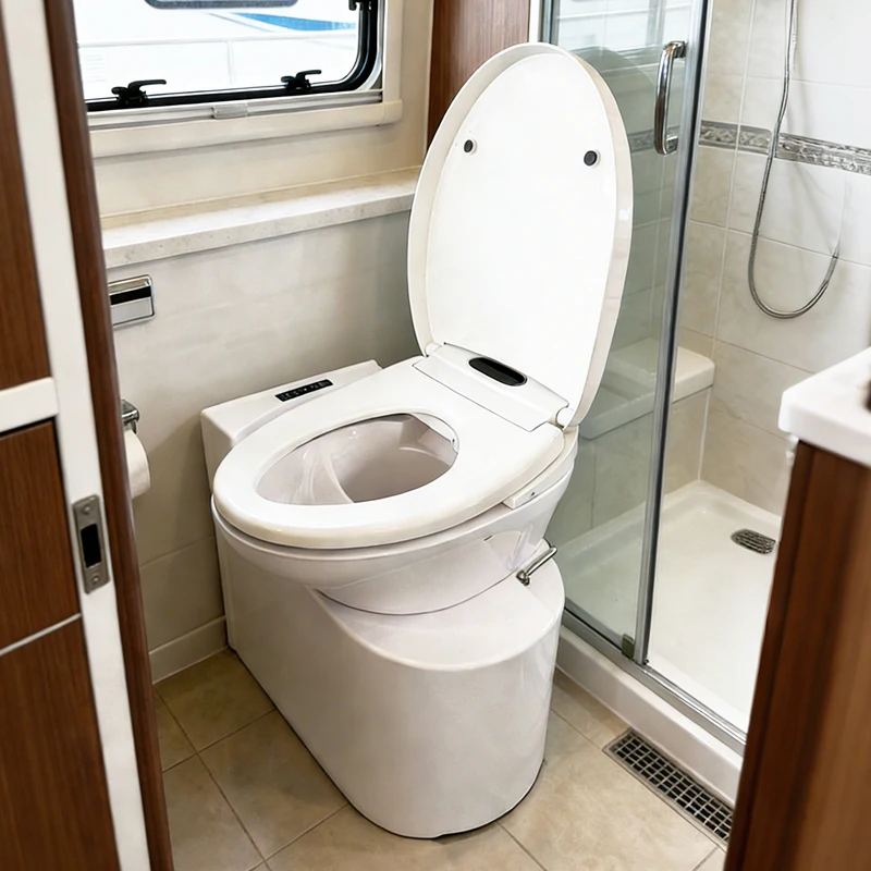 Customized Portable Waterless Smart Toilet Composting Intelligent WC For RV Camping Mobile House