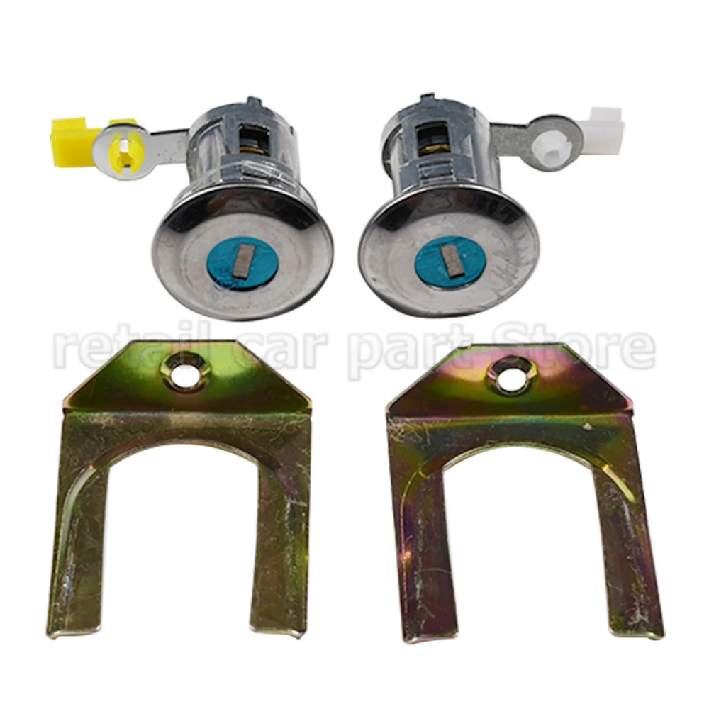 Zestaw kluczy do zamka drzwi w cylindrze samochodowym do Peugeot 107 Citroen C1 Toyota Aygo 05-14 Cylinder 9135S2 9136.T0 9170.Y81608746380