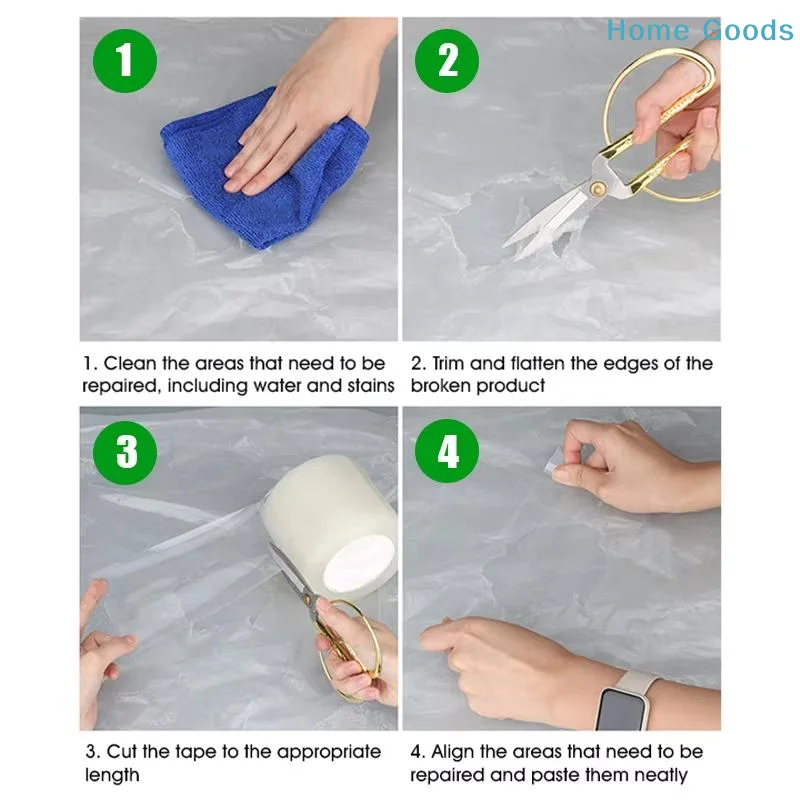 10M Transparent Waterproof Film Repair Tape UV Resistant Greenhouse Repair Patch Strong Agriculture Garden Film Repair Adhesive