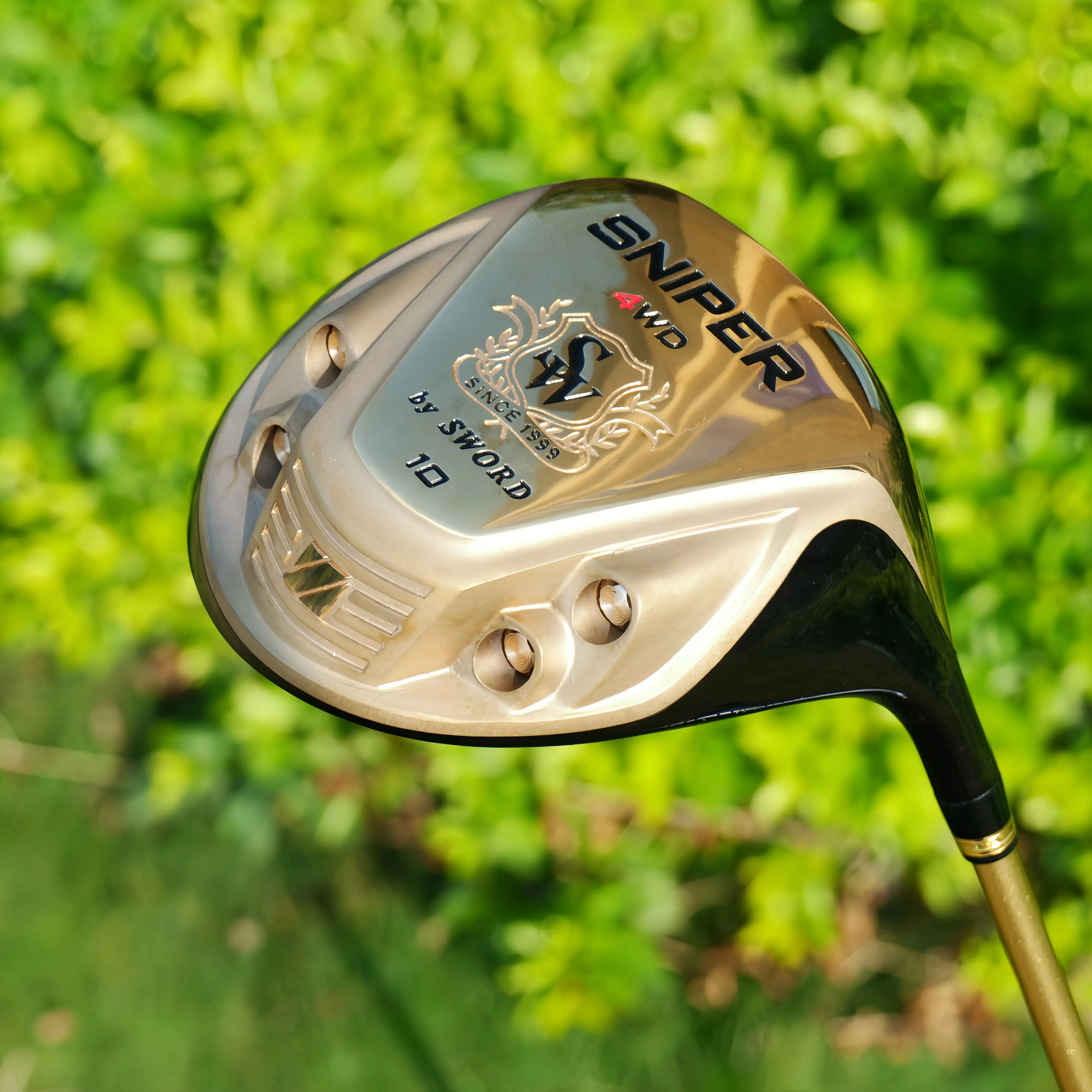 SWORD Golf Driver 460CC Titanium Alloy Head Golf Club Low Center of Gravity Ultra Thin Face Enhanced Distance Speed