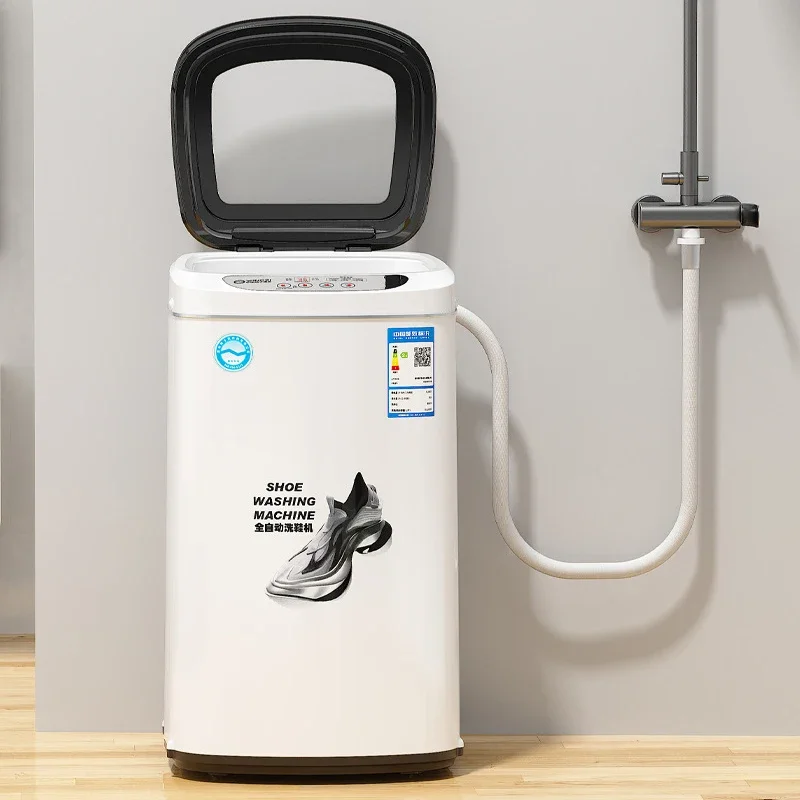 5.8KG Portable Shoe Washer Deep Cleaning with Soft Bristles—Compact Automatic Shoe Washer for Home Use 5