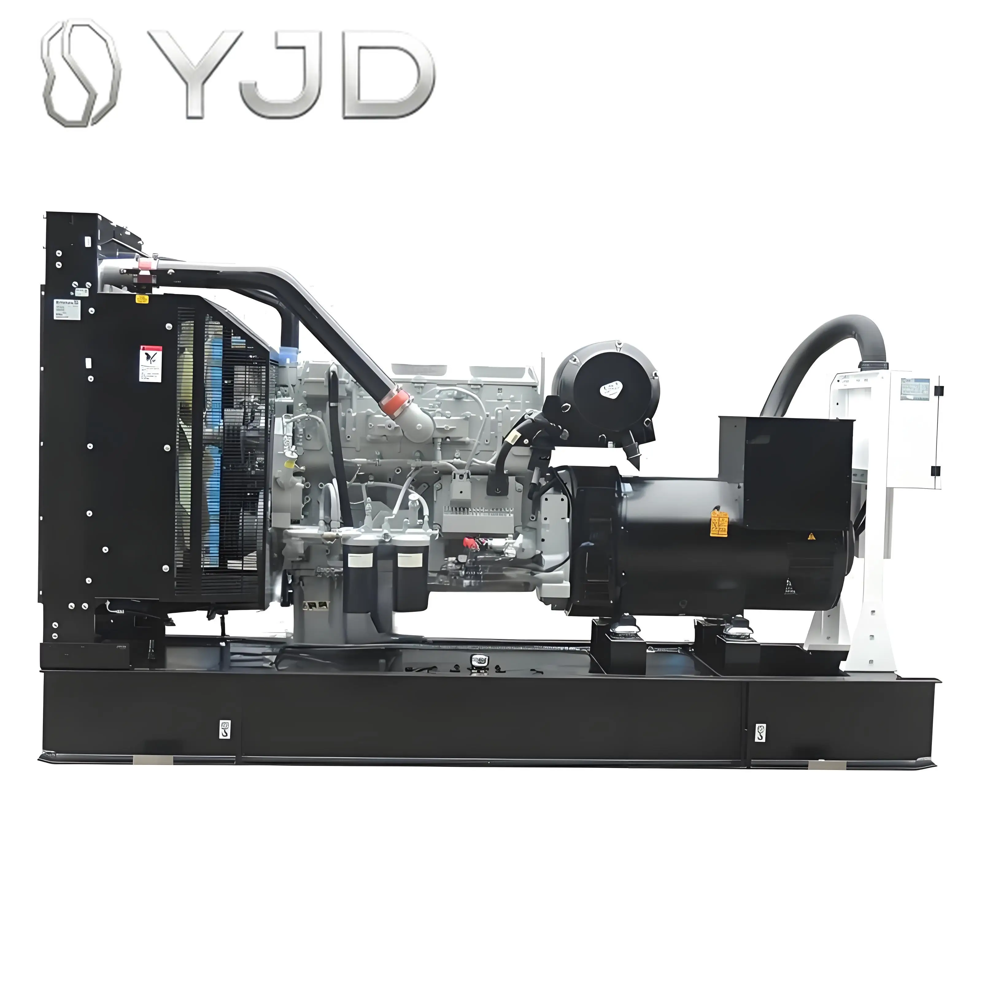 Price 1000kva 650kva 3 Cylinder Open Type Soundproof diesel Electrical Generator Set for Sale with Price List