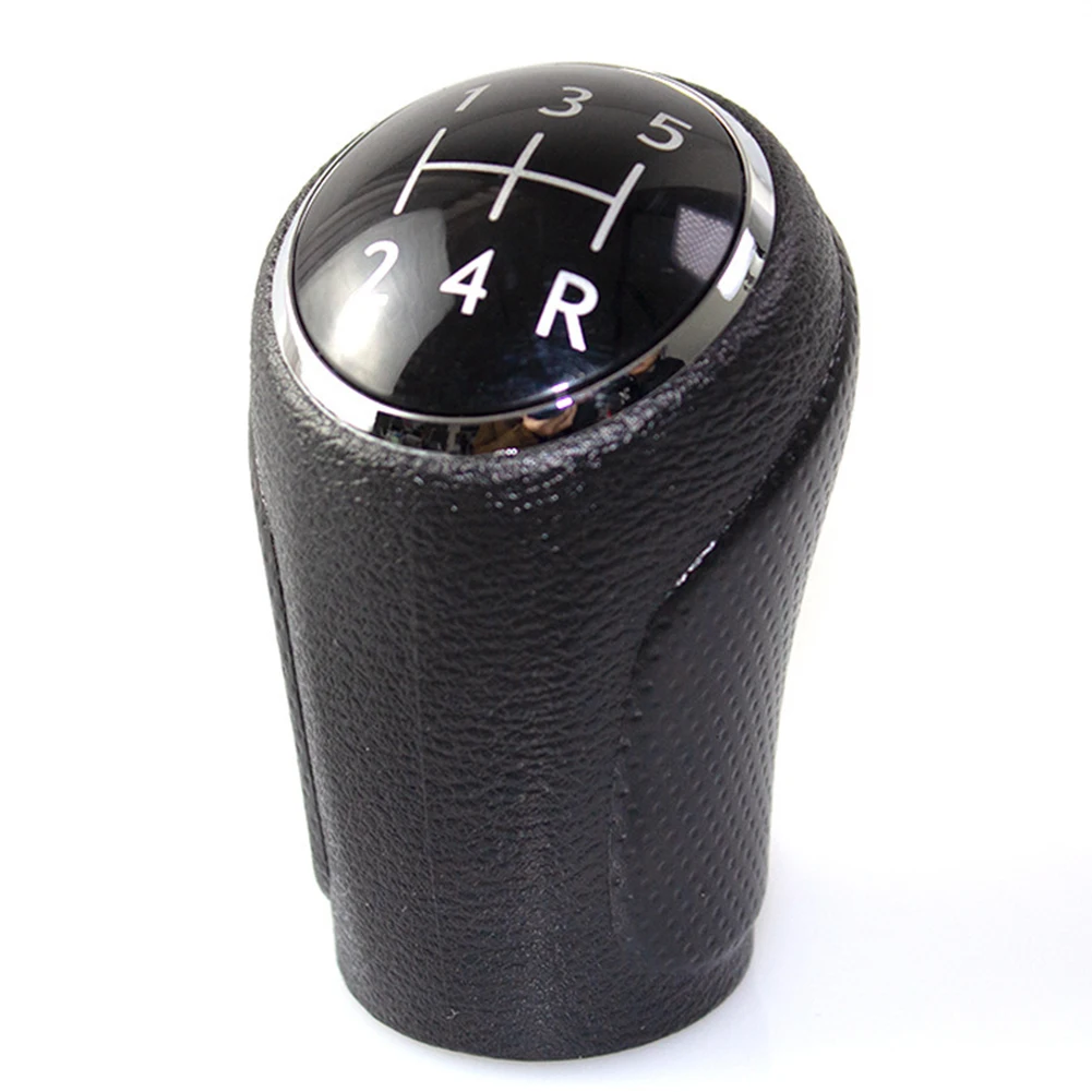 

ABS Shift Knob 5 Speed Shift Knob Driving Experience BLACK Easy Installation Shift Knob Gear Shift Precision Gear Changes