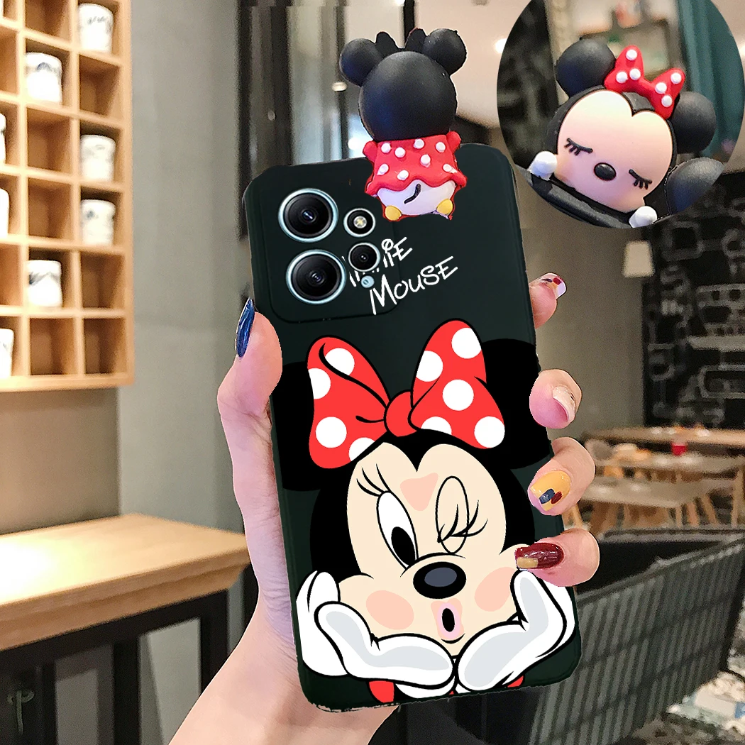 Cartoon 3D Mickey Minnie Case For Honor X8 X7 X8A X6 X6A 90 70 X7B X7A X9B X8B X6S X9 X9A 9X 50 20 10i Magic 4 5 6 Lite Cover