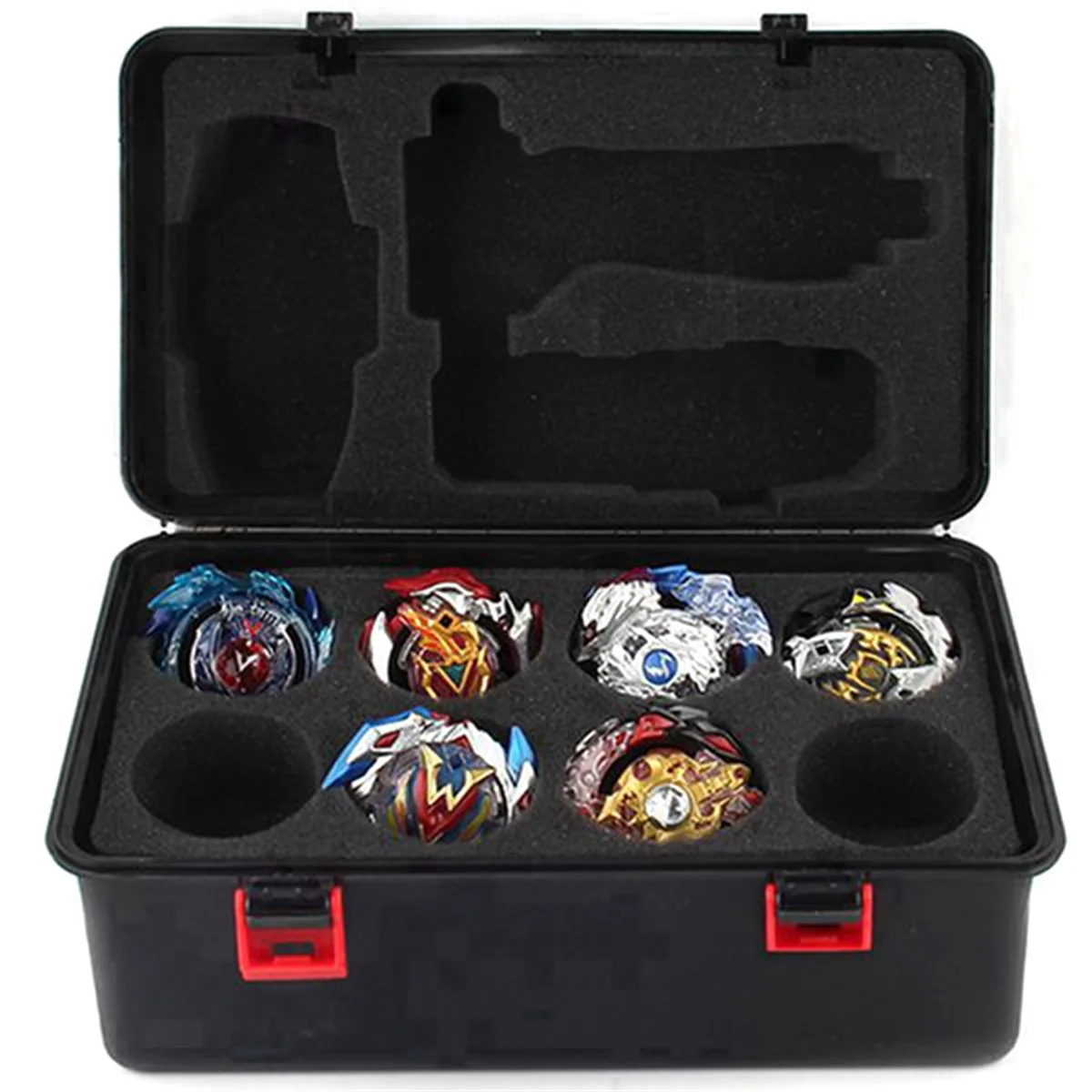 Burst Generation Spinner Toolbox Beyblade Spinner Verwandte Produkte Handaufbewahrungsbox Werkzeugkasten Rot XD168-66